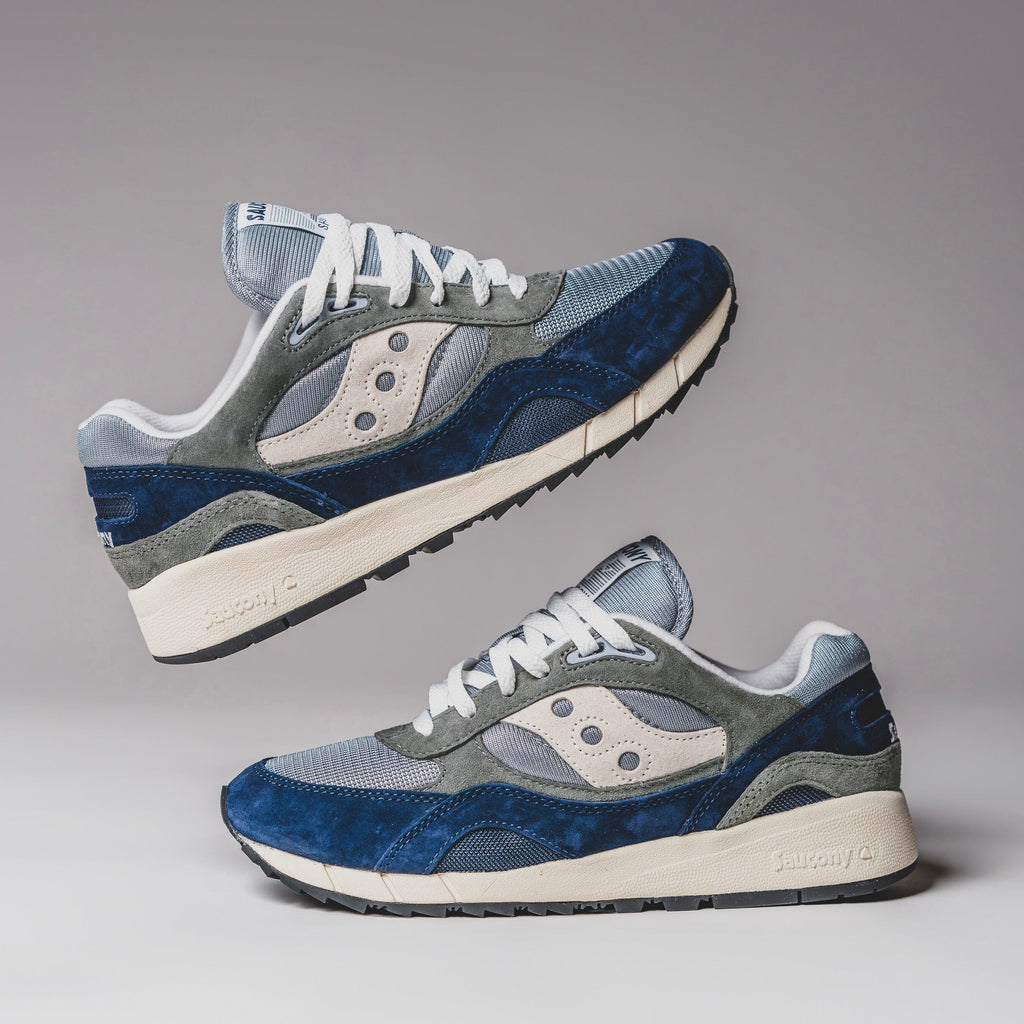MENS Saucony | Shadow 6000 (Navy and Grey)