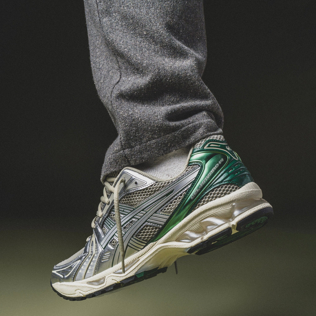 MEN'S ASICS | Gel-Kayano 14 (Leaf Green/Silver)