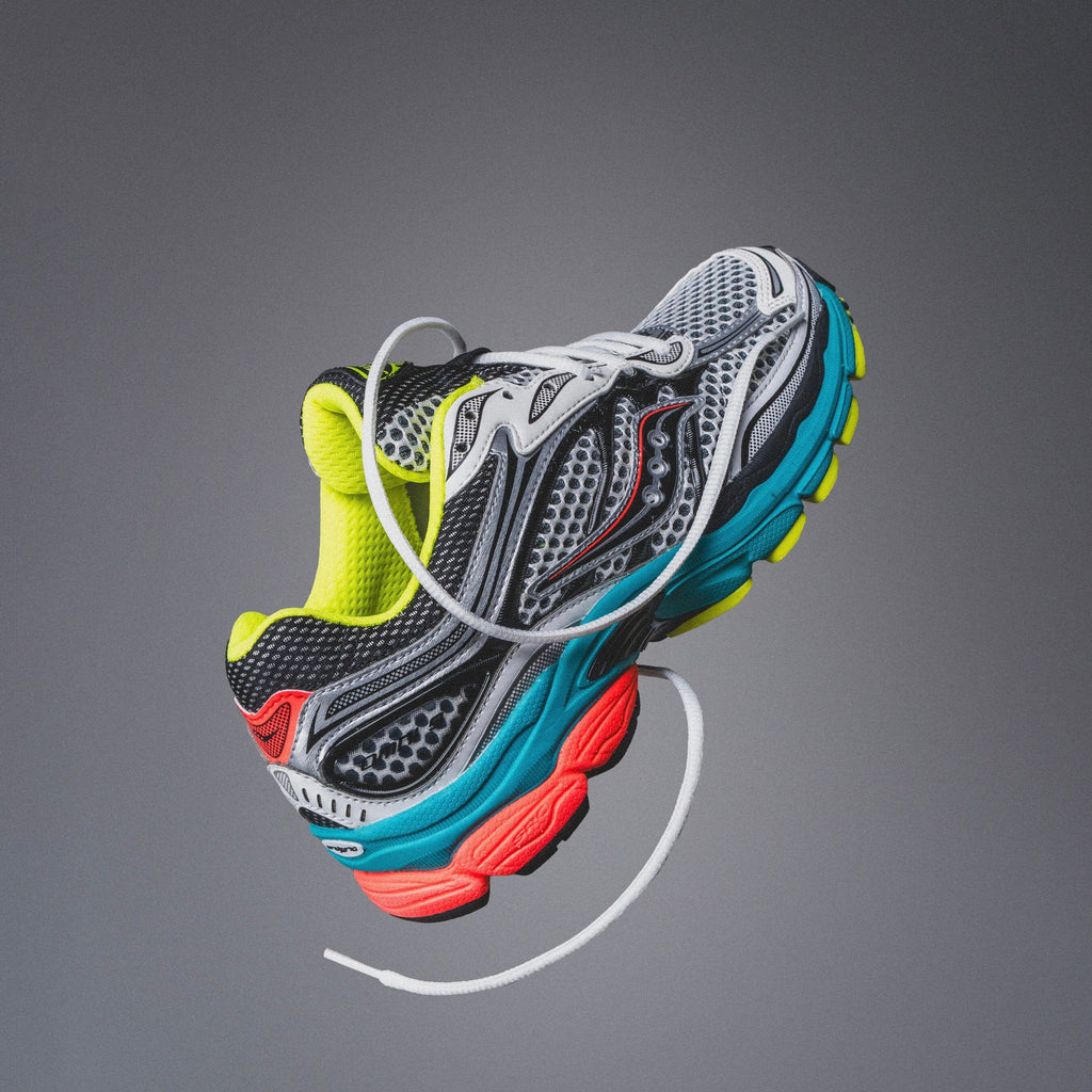 MENS Saucony | Progrid Omni 9 (Silver/Mutant)