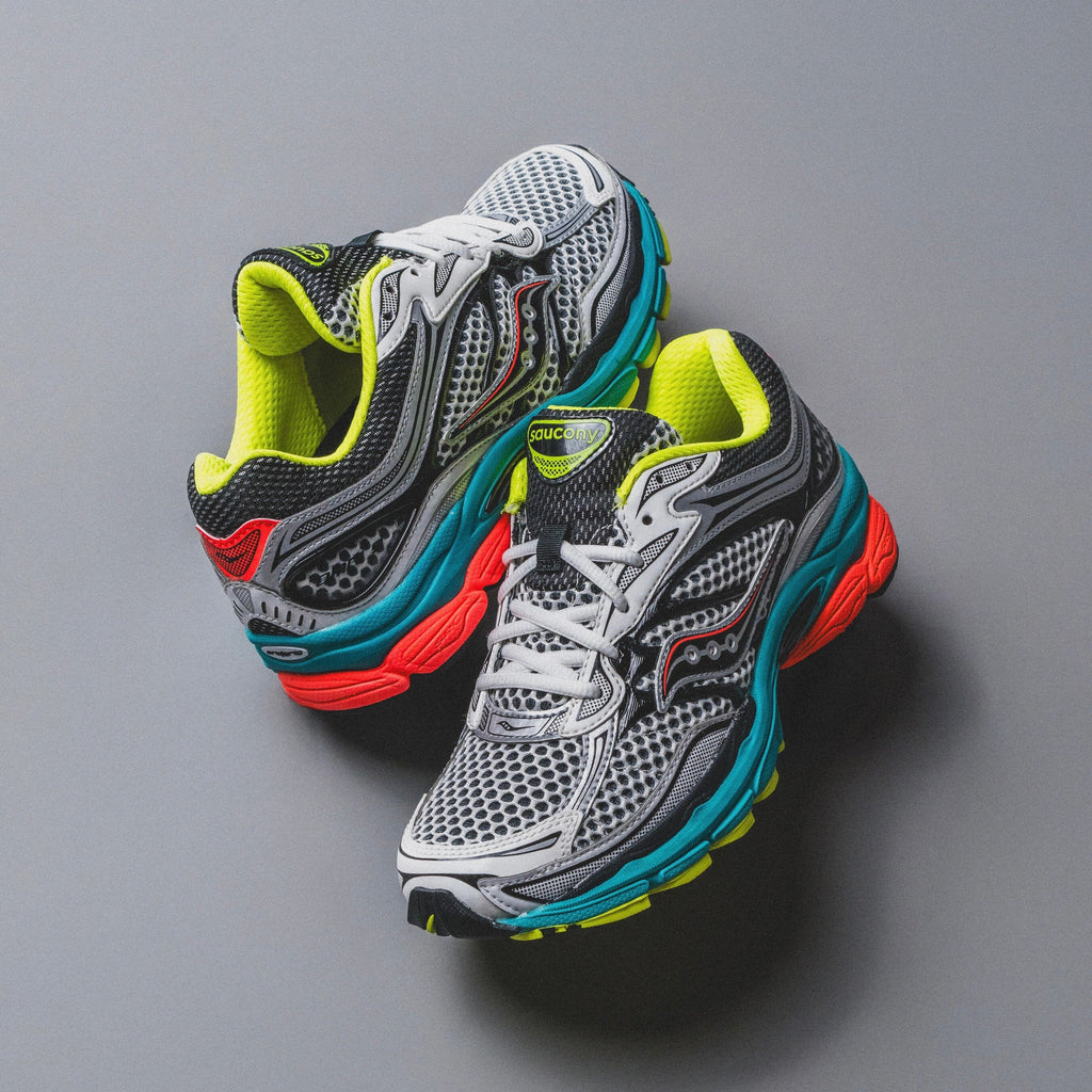 MENS Saucony | Progrid Omni 9 (Silver/Mutant)