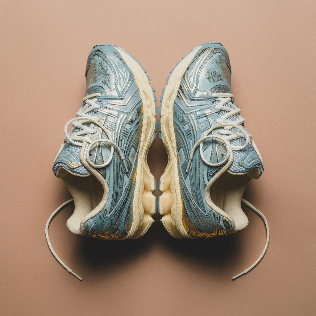 MEN'S ASICS | Gel- Kayano 14 “Aged Metal” (Pure Gold/Cold Moss)