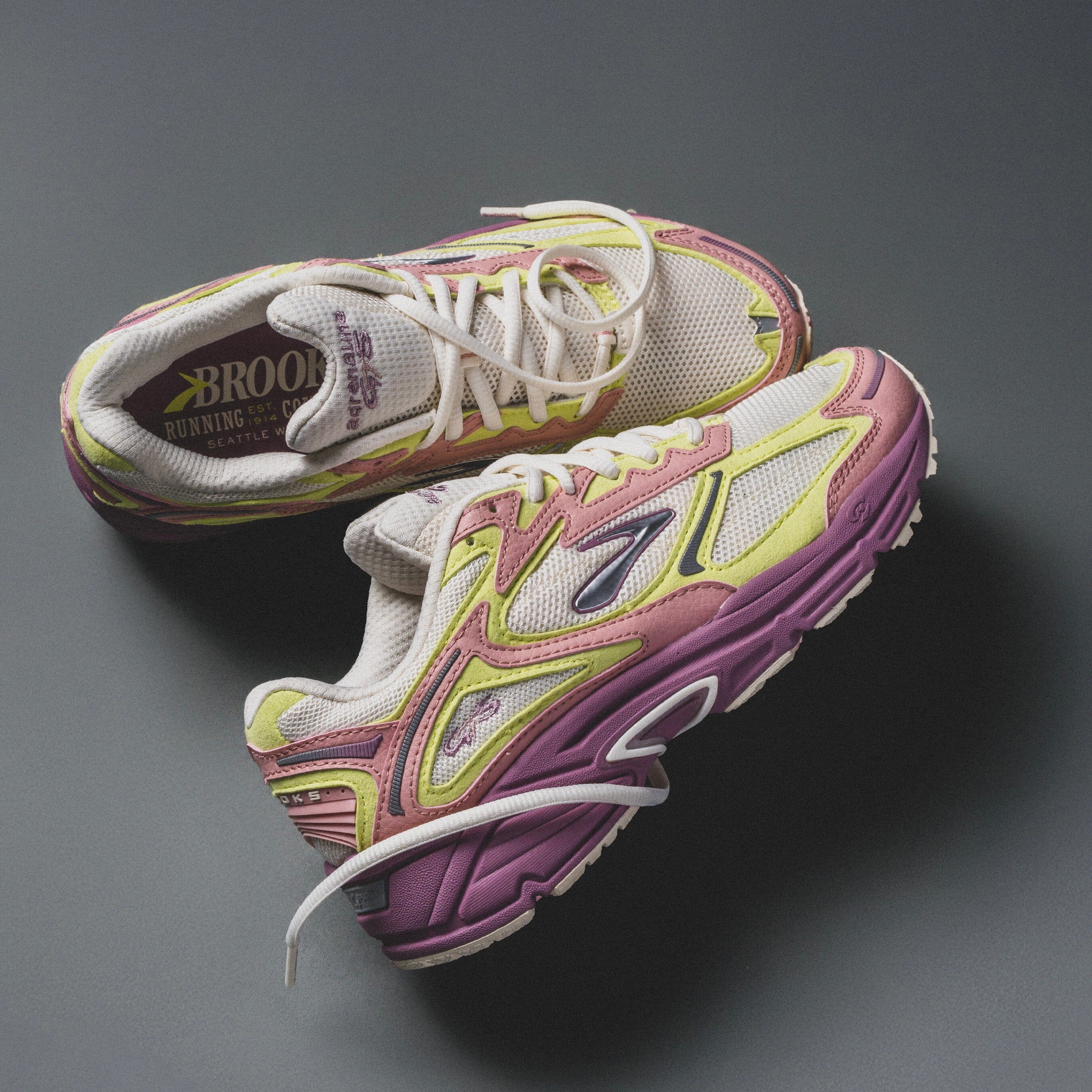 MENS Brooks | Cascadia 1 “PALE/MAUVE