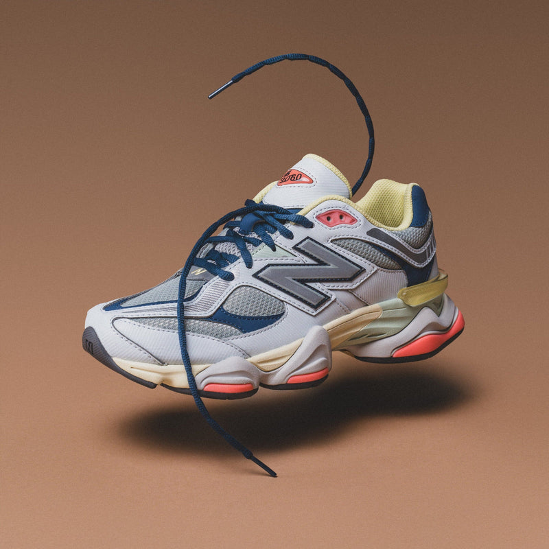 New Balance 9060 Gray with Blue Accents Athletic Shoes New Balance 9060 Moon Daze Blue Arctic Grey Day UK 5 7 8 9  main image 4