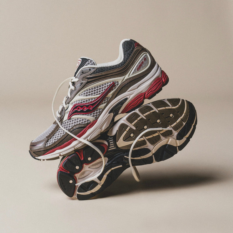 MENS Saucony | Progrid Omni 9 (Brown/Red)