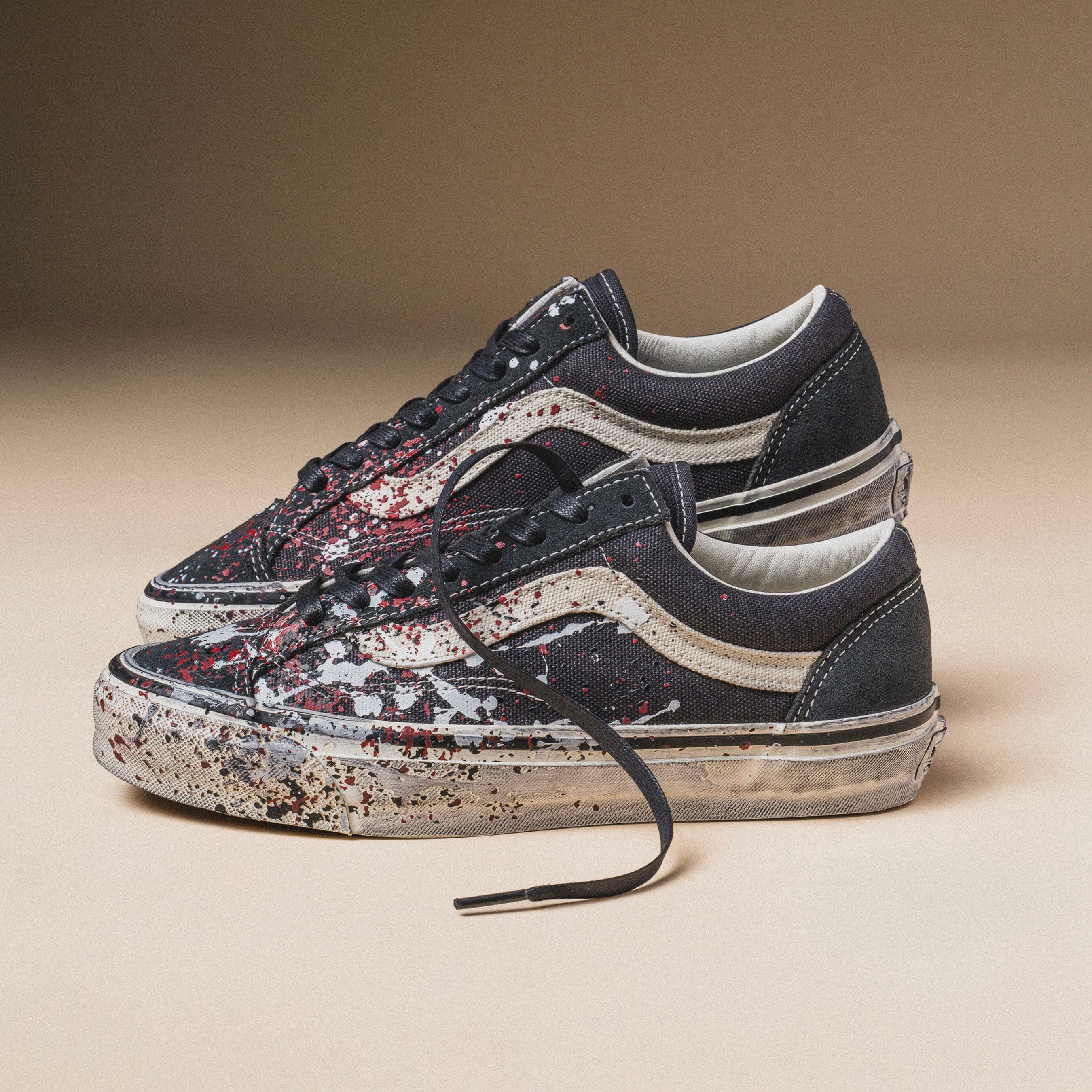 MENS VANS | LX OLD SKOOL PAINT SPLATTER (Charcoal) – Nouveau