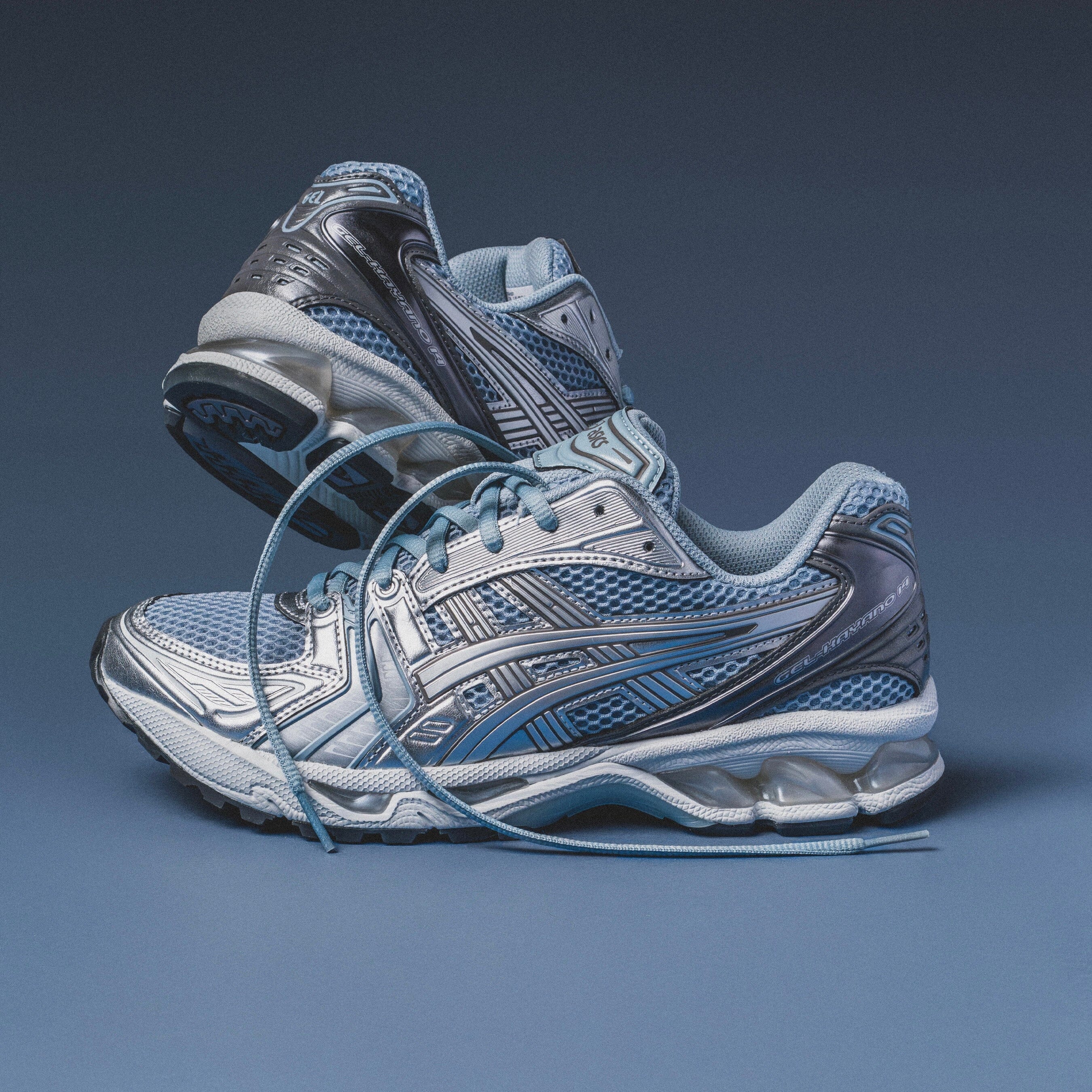 MEN'S ASICS | Gel- Kayano 14 (Dolphin Grey/Silver) – Nouveau