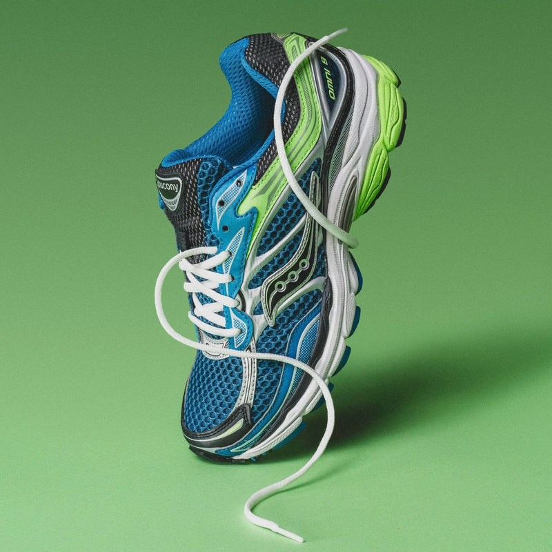 MENS Saucony | Progrid Omni 9 (Blue/Lime)