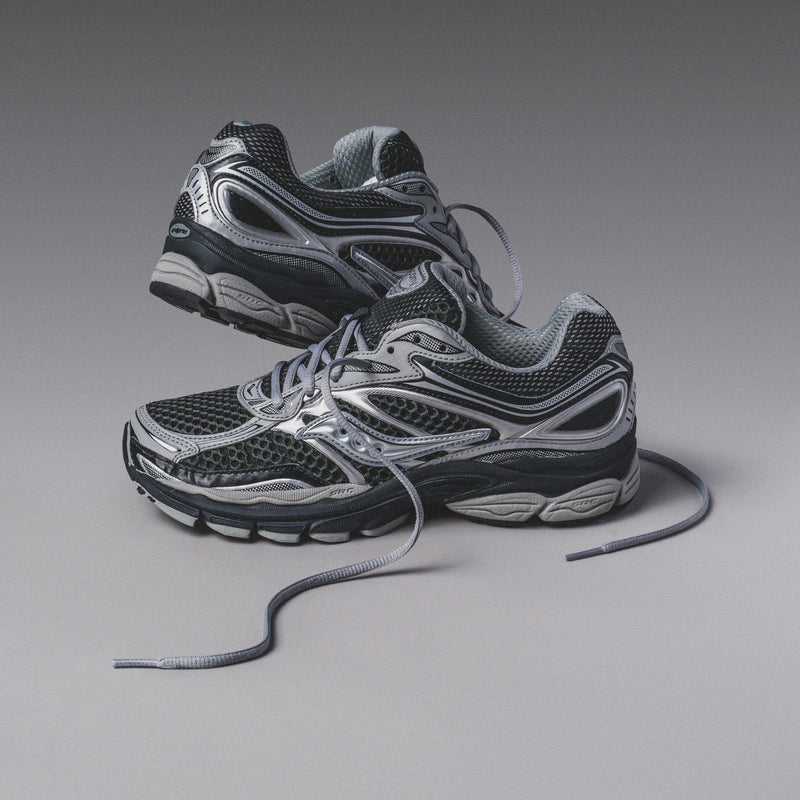 MENS Saucony | Progrid Omni 9 (BLACK/SILVER)