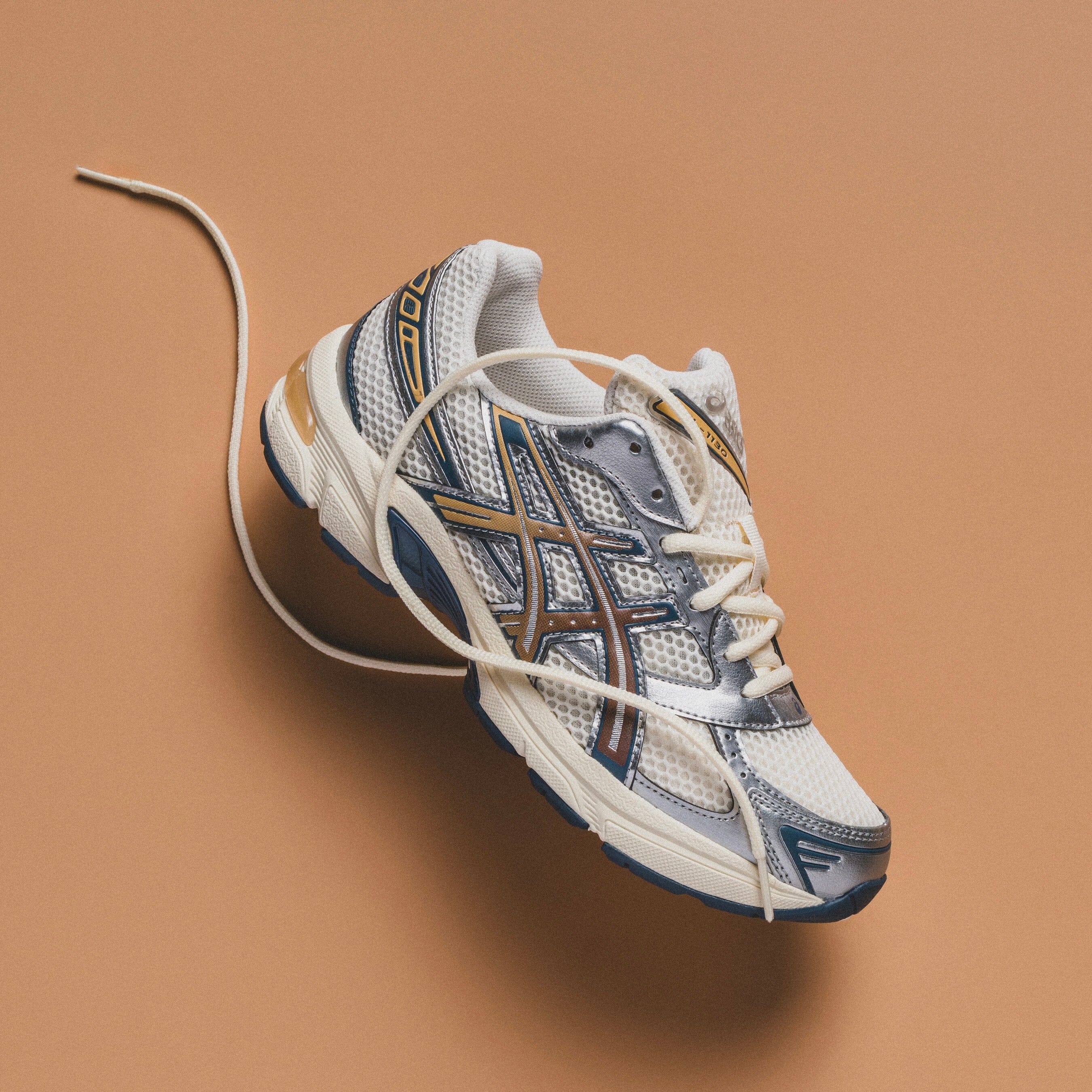 MENS ASICS | Gel-1130 (CREAM/ MAHOGANY) – Nouveau