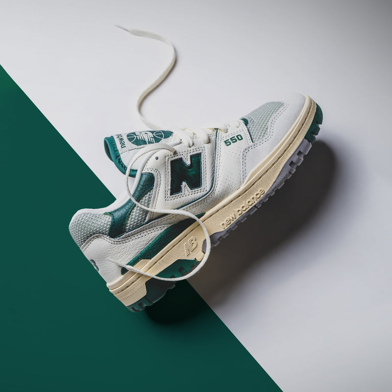 MENS New Balance | 550 (White/Green)