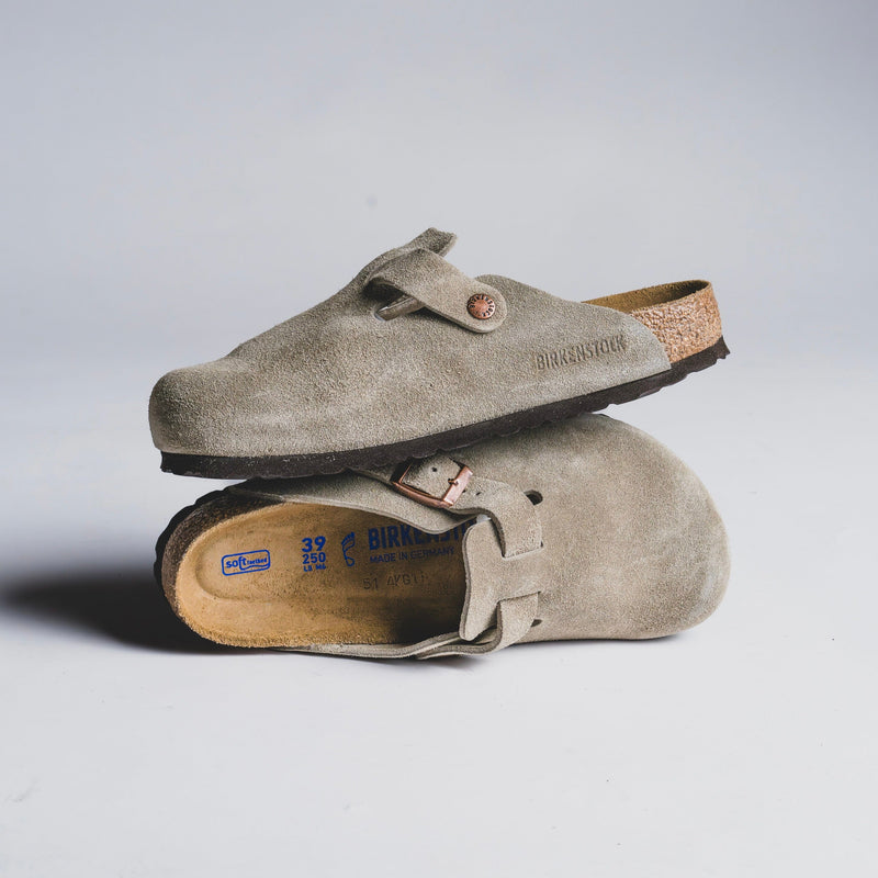 MENS BIRKENSTOCK | BOSTON (MOCHA SUEDE)