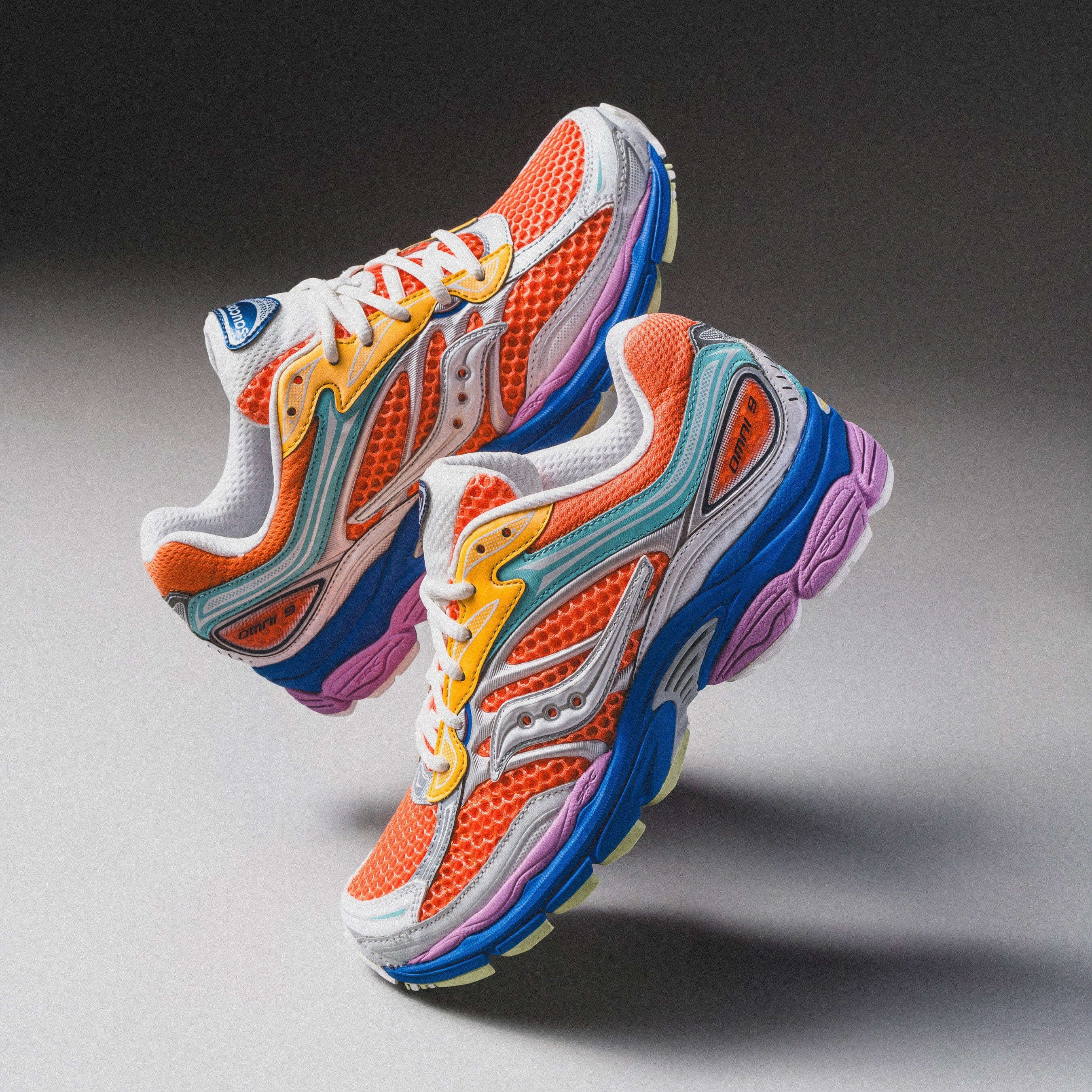 MENS Saucony | Progrid Omni 9 (ORANGE MULTI) – Nouveau