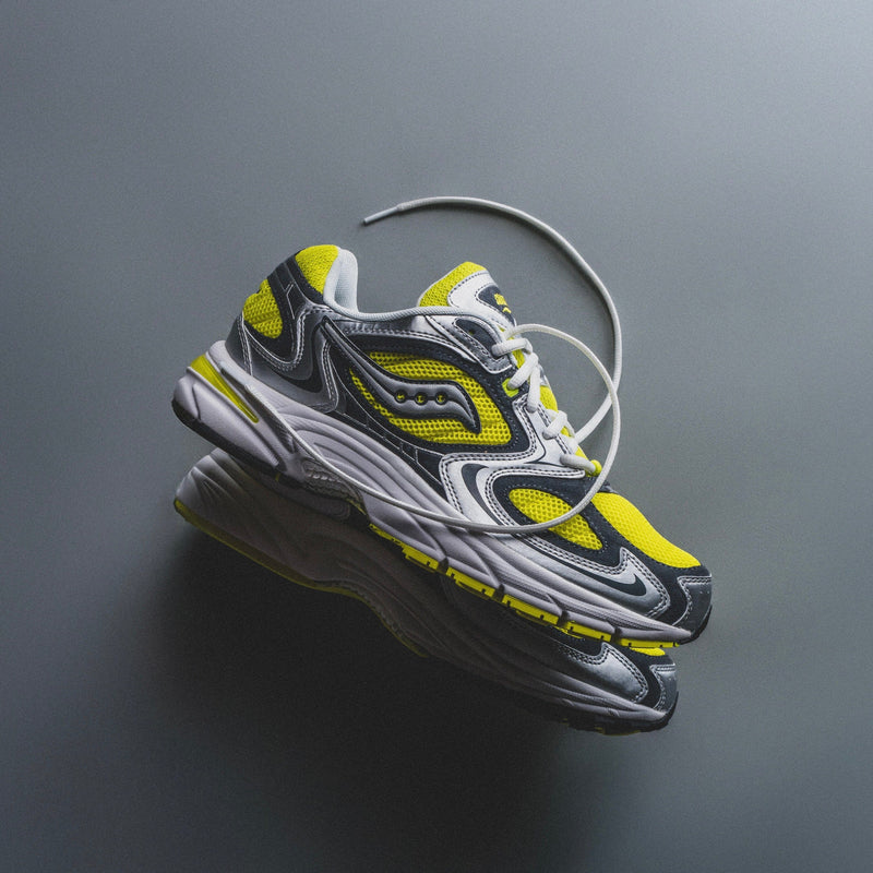 MENS Saucony | GRID JAZZ 9 (YELLOW VOLT LIME /SILVER)