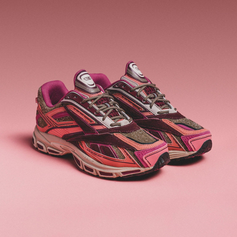 MEN'S REEBOK | PREMIER ROAD ULTRA (Pink/Brown Hairy Suede)