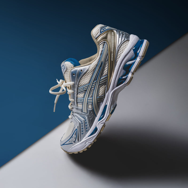 MEN'S ASICS | Gel- Kayano 14  (Cream/Pure Silver)