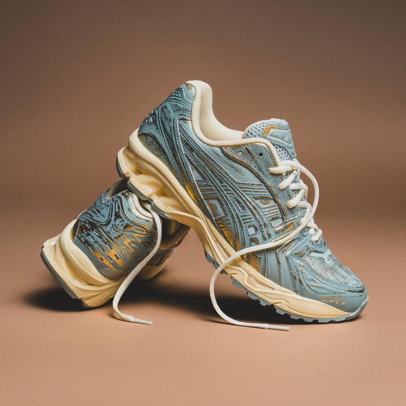 MEN'S ASICS | Gel- Kayano 14 “Aged Metal” (Pure Gold/Cold Moss)