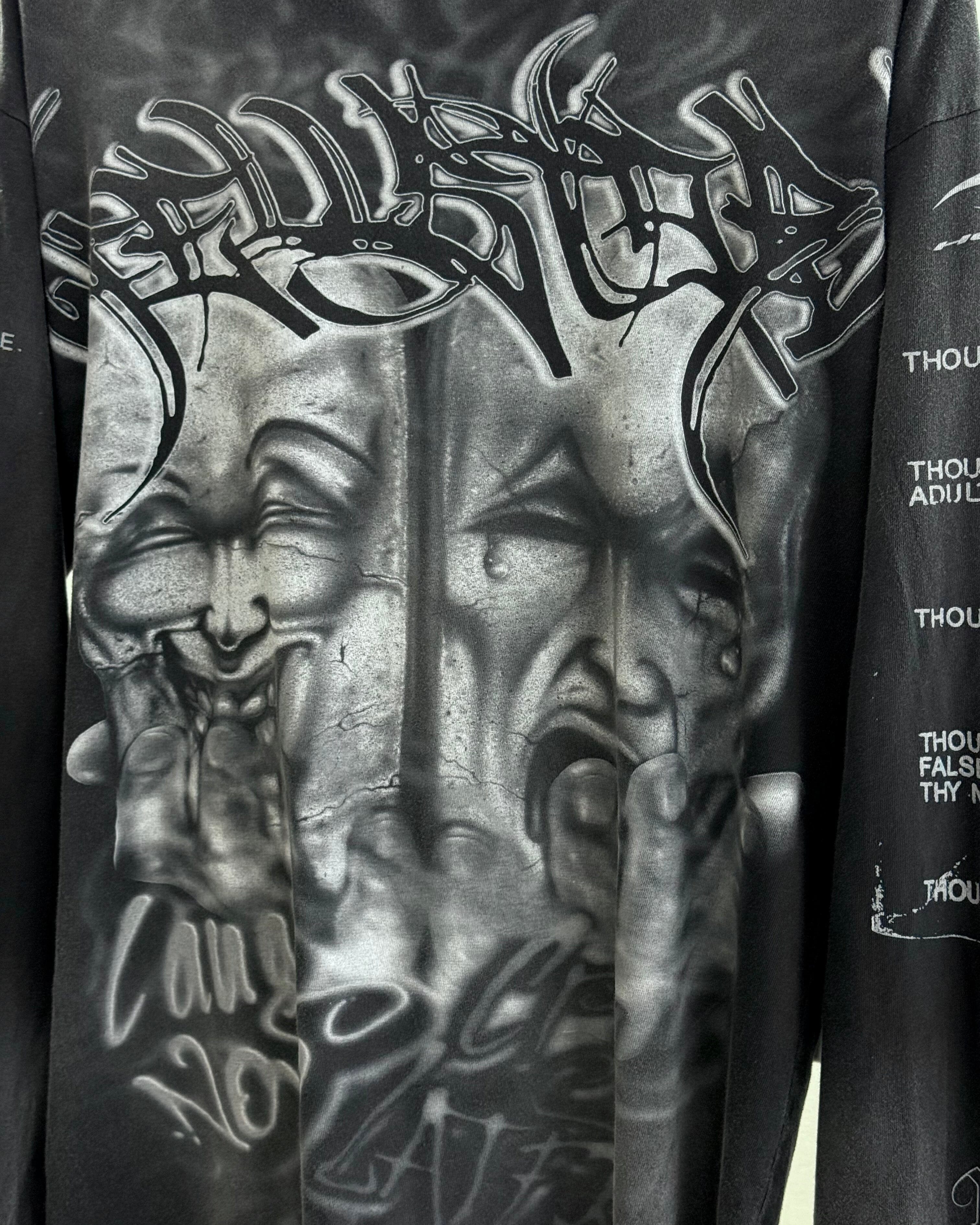 Hellstar ライトストーン　ブラック Hellstar | Laugh Now Cry Later Longsleeve T-Shirt 