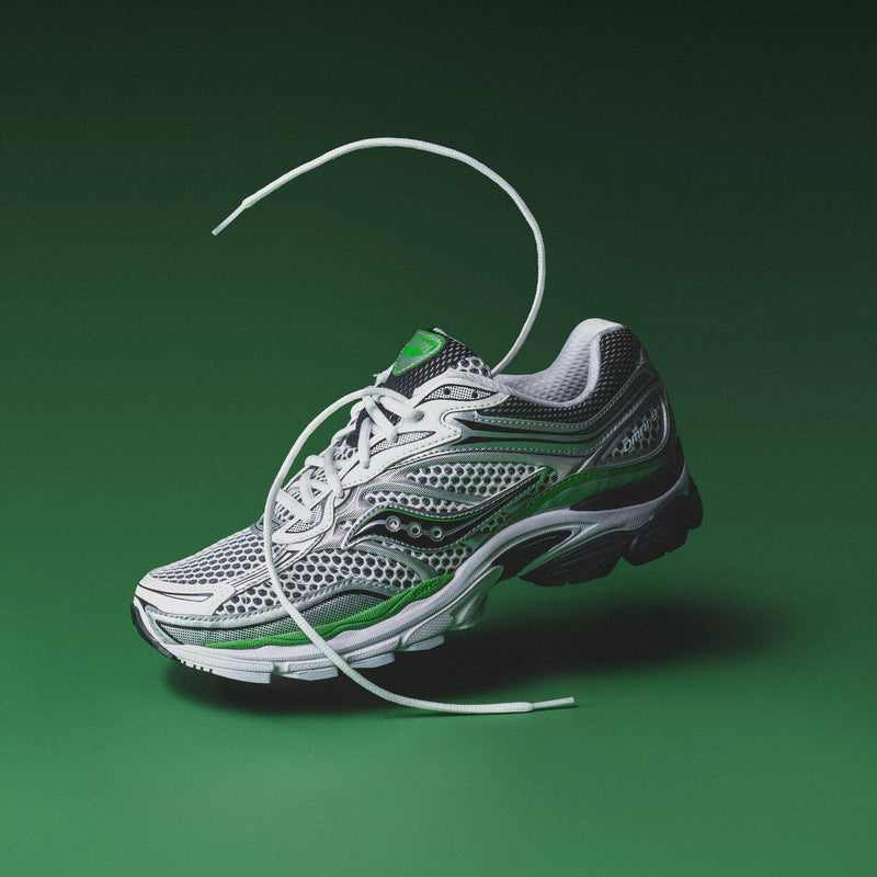 MENS Saucony | Progrid Omni 9 (Silver/Green)