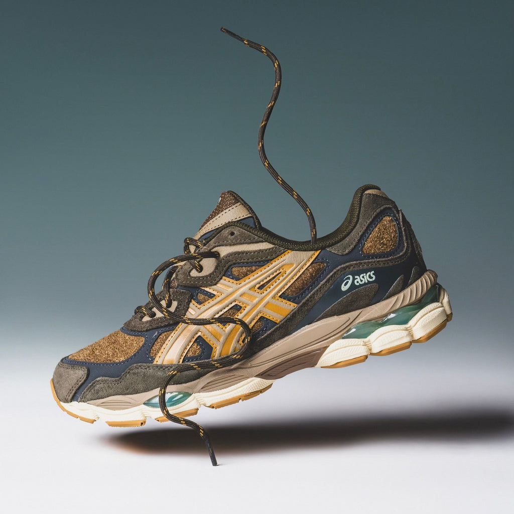 MENS ASICS | Gel- NYC  (Brown Storm/ Tan Presidio)