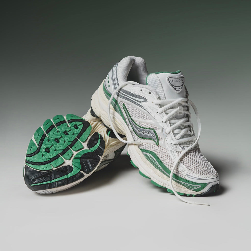 MENS Saucony | Progrid Omni 9 (IVORY/WHITE)