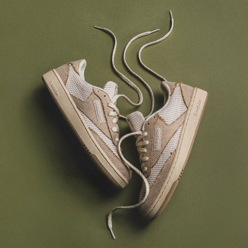 MEN'S REEBOK | CLUB C Farmers Market (Cream Canvas/Green)
