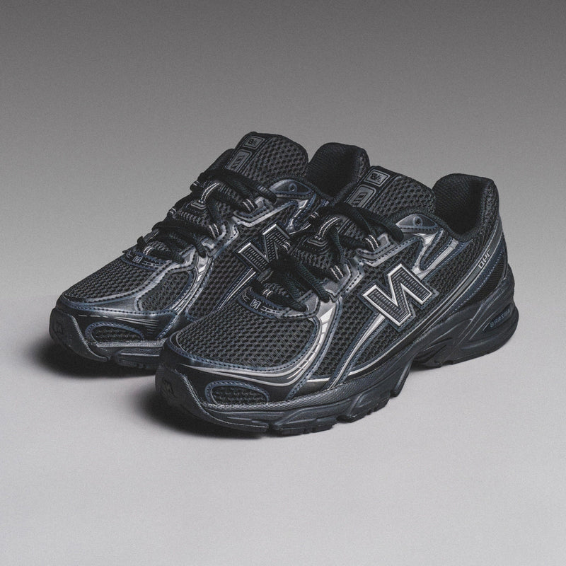 MENS New Balance | 740 "Black Silver"