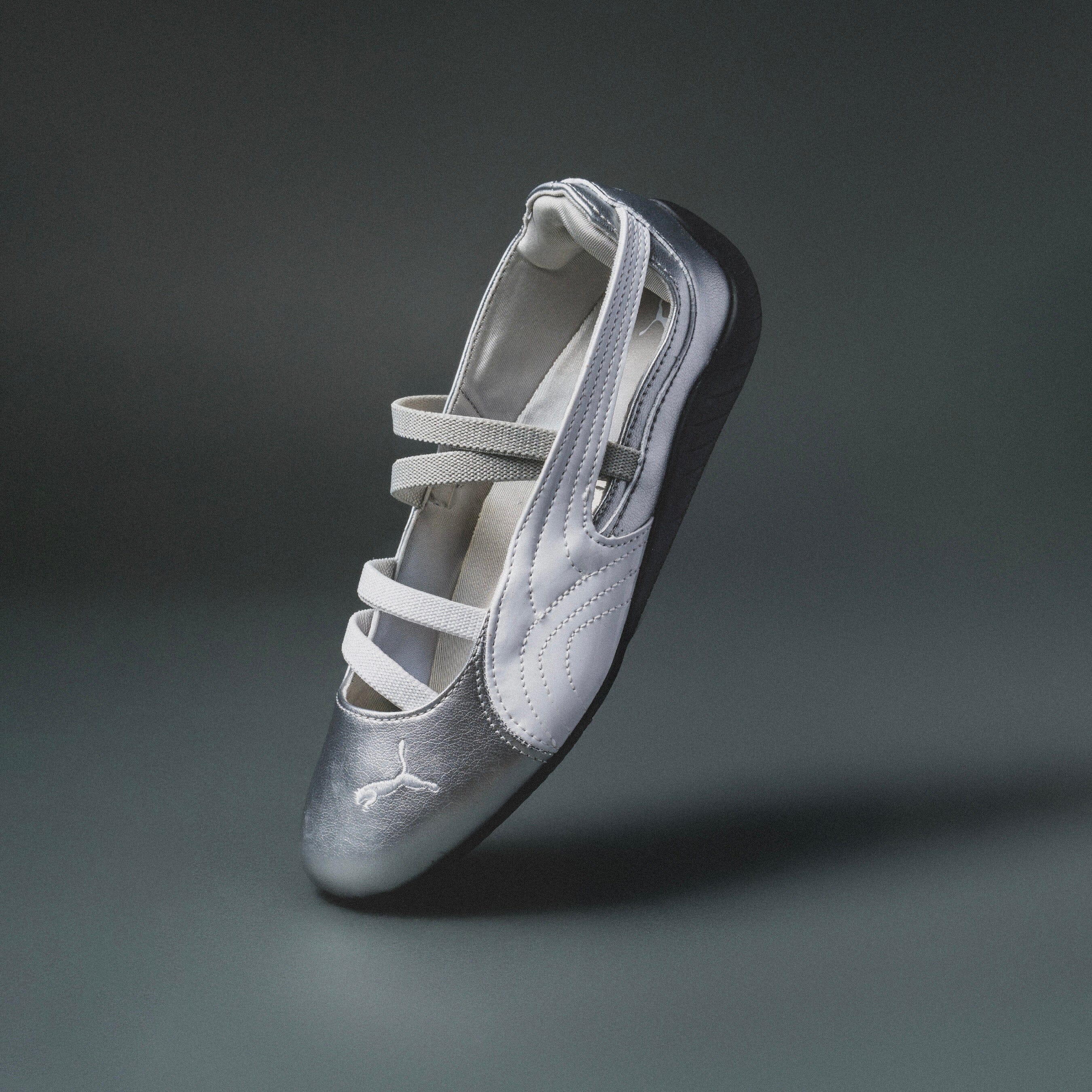 PUMA SPEEDCAT BALLET シルバー 26 LADIES PUMA | SPEEDCAT BALLET 