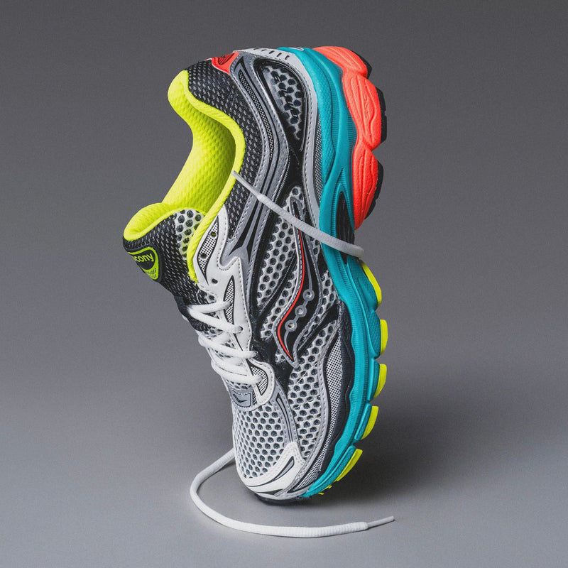 MENS Saucony | Progrid Omni 9 (Silver/Mutant)