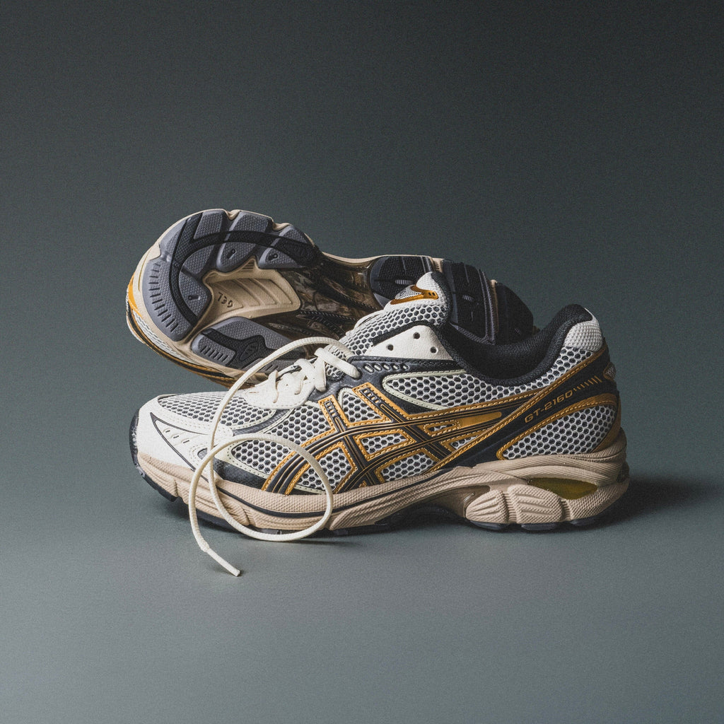 MENS ASICS | GT-2160 (Cream/Pure Gold)