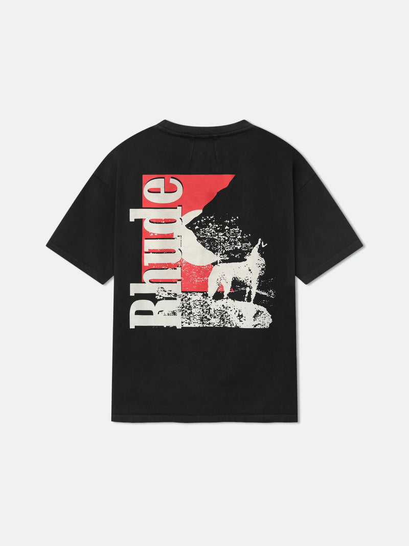 MENS Rhude | Moonlight Wolf Pocket Tee 
